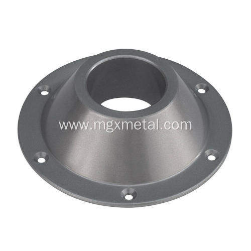 Powder Coated Gray Metal Table Leg Bracket